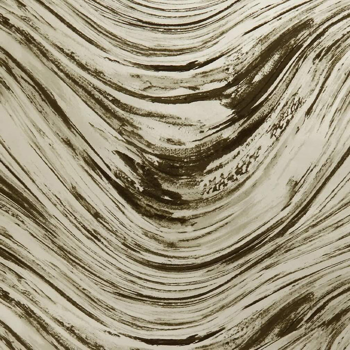 Clarke & Clarke Agata Charcoal & Gold Wallpaper
