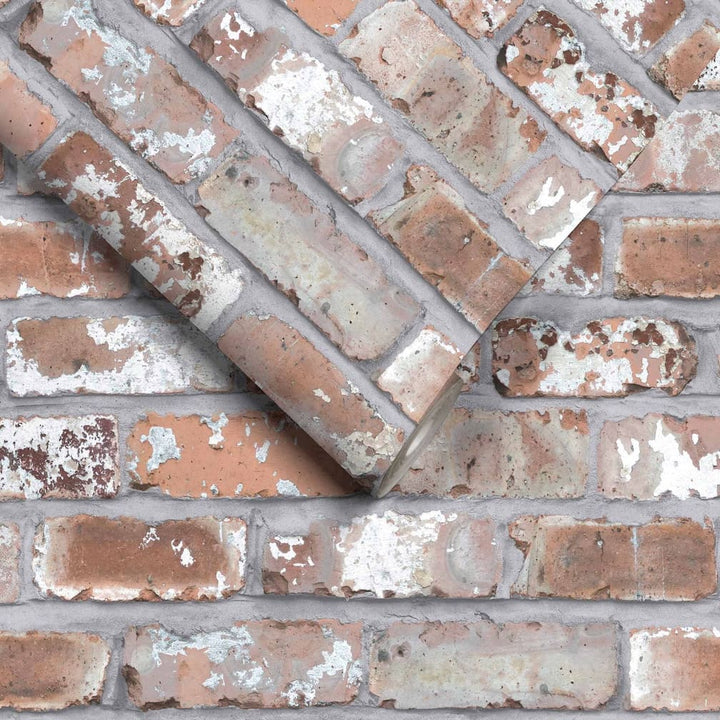 Real Red Brick Wallpaper by Woodchip & Magnolia