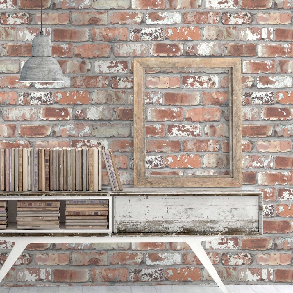 Real Red Brick Wallpaper by Woodchip & Magnolia