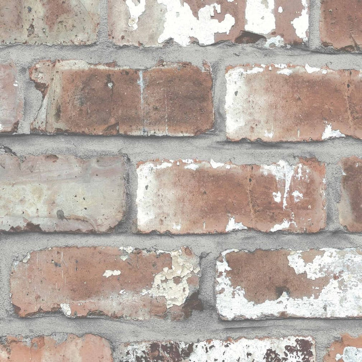 Real Red Brick Wallpaper by Woodchip & Magnolia