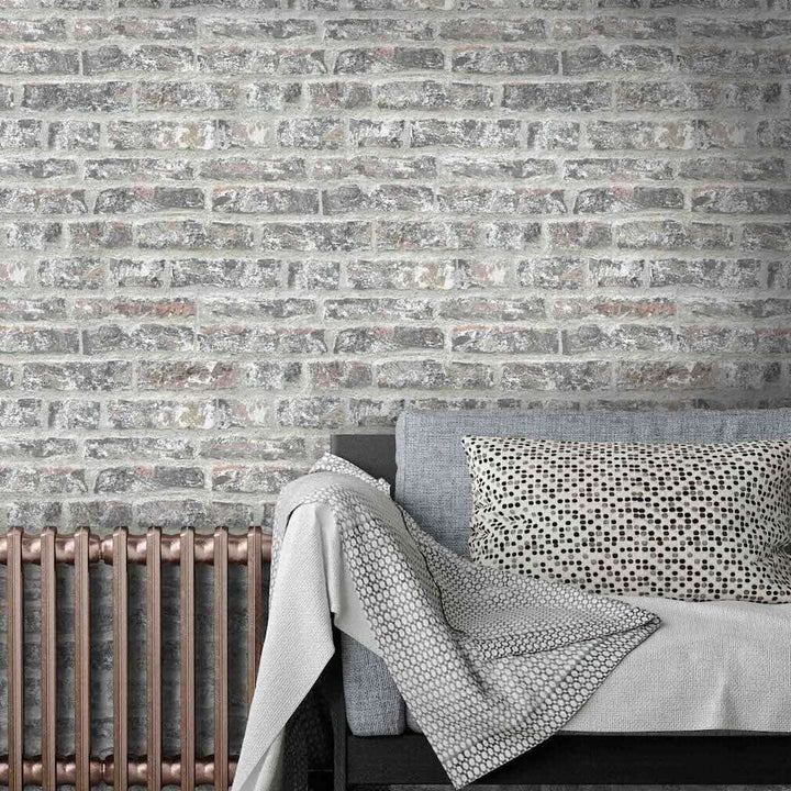 Woodchip & Magnolia Canal Street Wallpaper