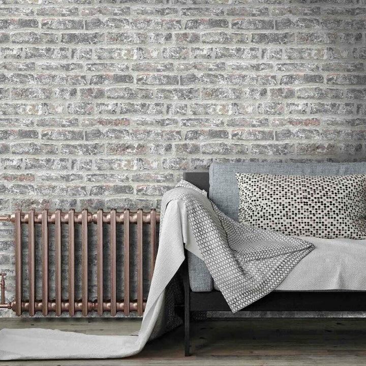 Woodchip & Magnolia Canal Street Wallpaper