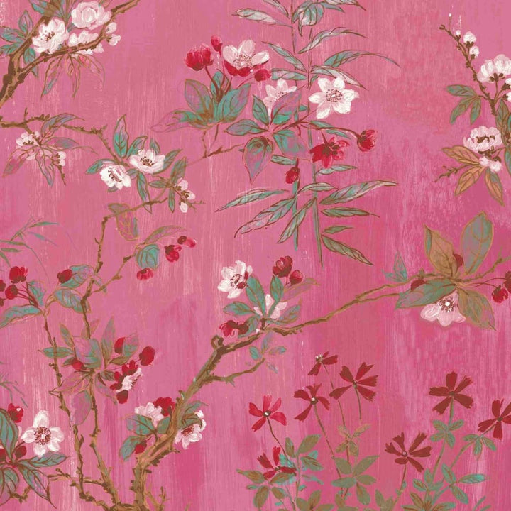 Woodchip & Magnolia Rivington Pink Wallpaper