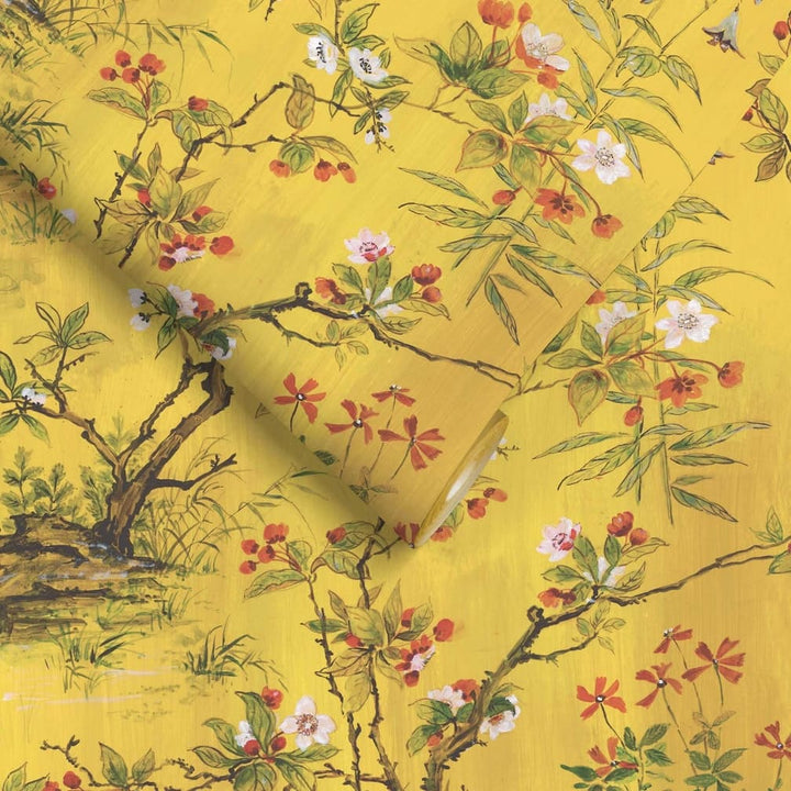 Rivington Yellow Wallpaper