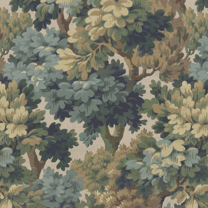 Broadhead Forest Lichen Green Wallpaper