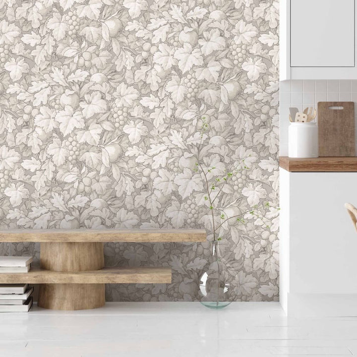 Turton Oatmeal Wallpaper