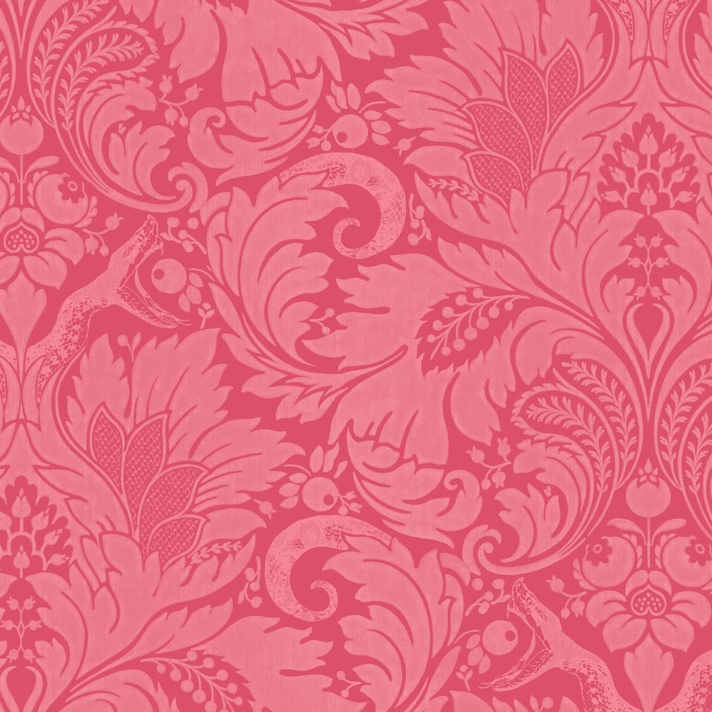 Woodchip & Magnolia Fearless Cheeky Pink Wallpaper