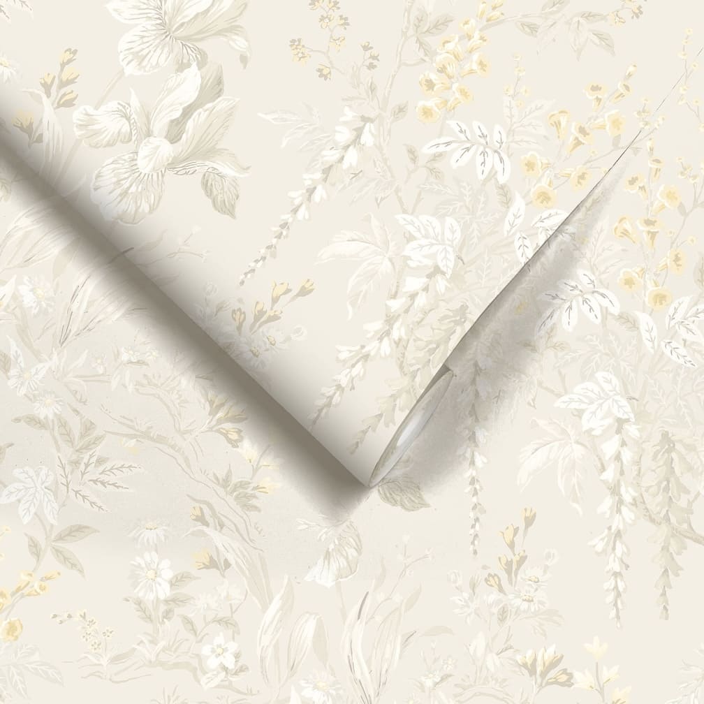 Woodchip & Magnolia Hestia Magnolia Wallpaper