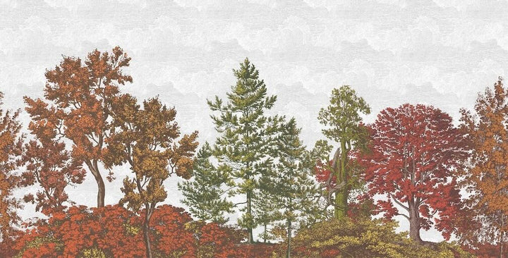 Woodchip & Magnolia Heaton Border - Autumn