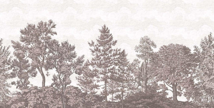 Woodchip & Magnolia Heaton Border - Blush