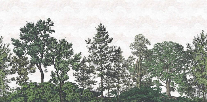 Woodchip & Magnolia Heaton Border - Green