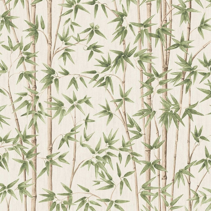 Woodchip & Magnolia Bamboozle Sage Wallpaper