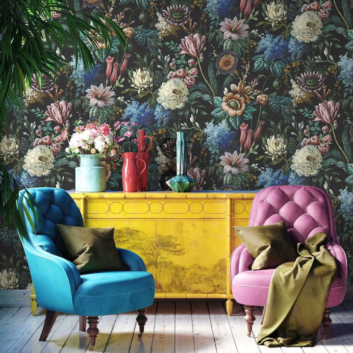 Woodchip & Magnolia Super Nature Mural Wallpaper