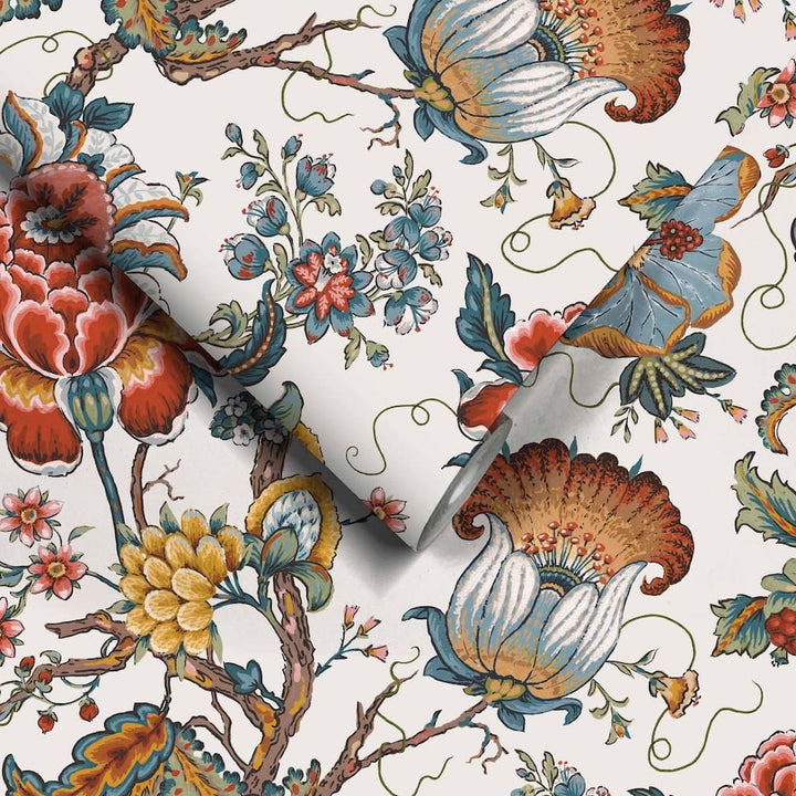 Woodchip & Magnolia Arcadia Magnolia Wallpaper