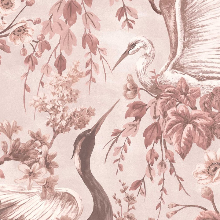 Woodchip & Magnolia Maurice Blush Pink Wallpaper