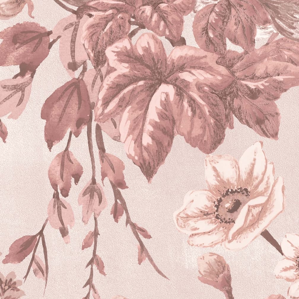 Woodchip & Magnolia Maurice Blush Pink Wallpaper