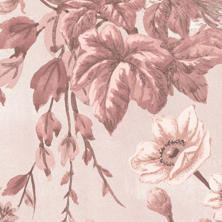 Woodchip & Magnolia Maurice Blush Pink Wallpaper