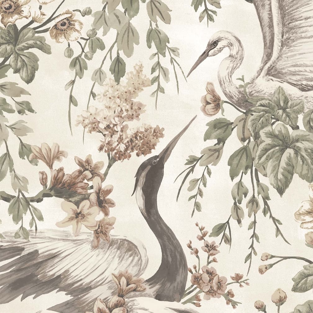 Woodchip & Magnolia Maurice Sage Wallpaper