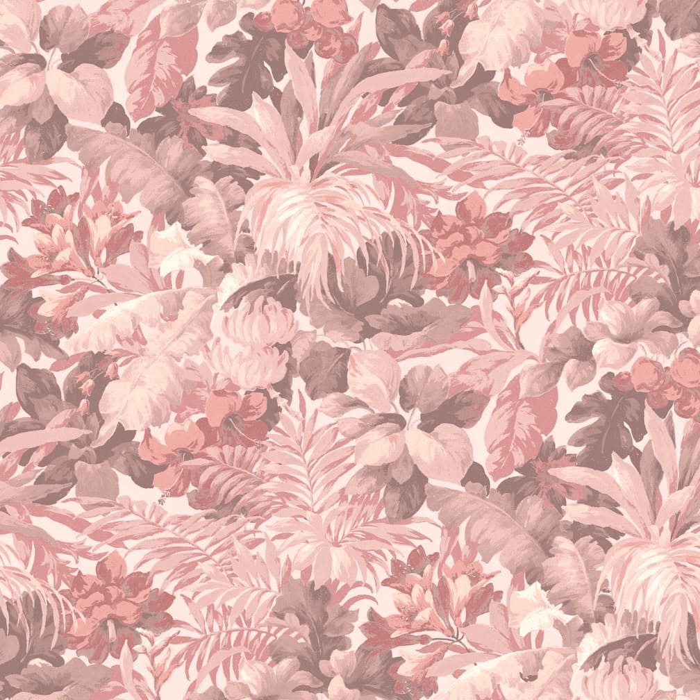 Woodchip & Magnolia Canopy Blush Pink Wallpaper