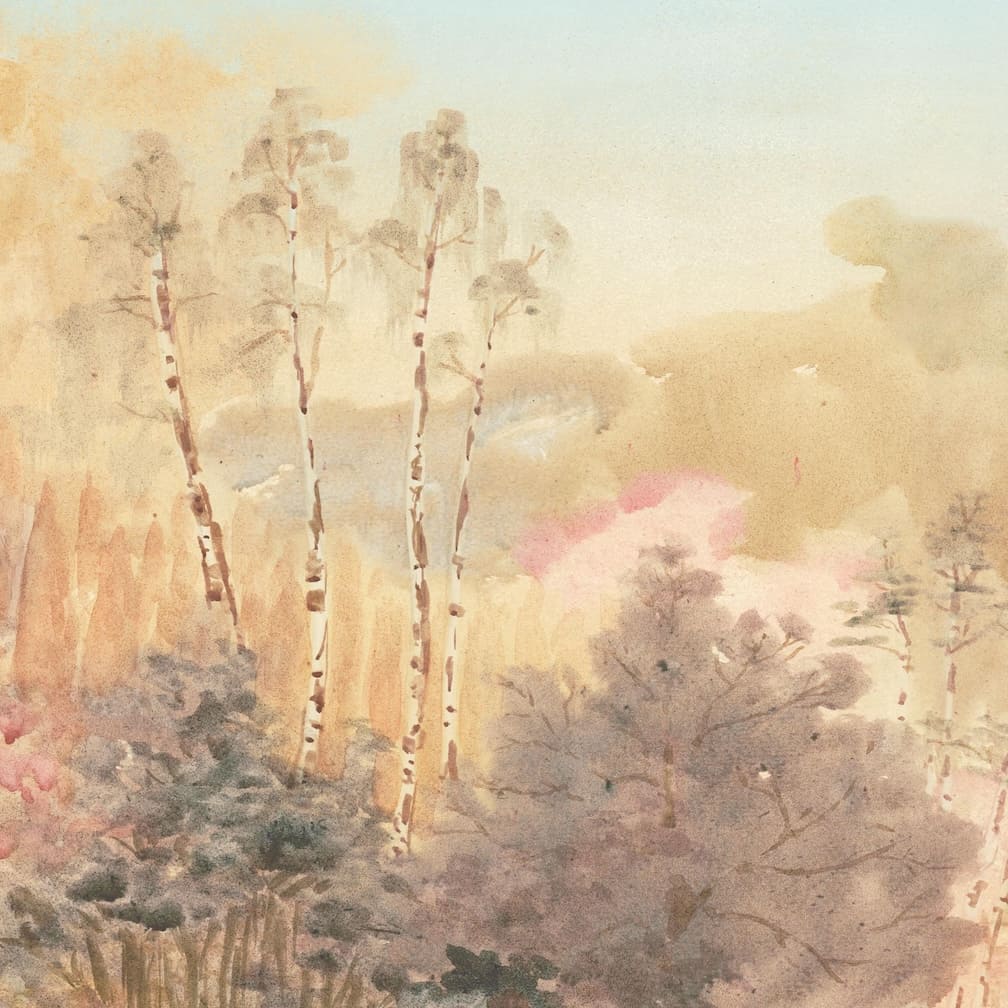 Spring Almanac Wall Mural by Woodchip & Magnolia