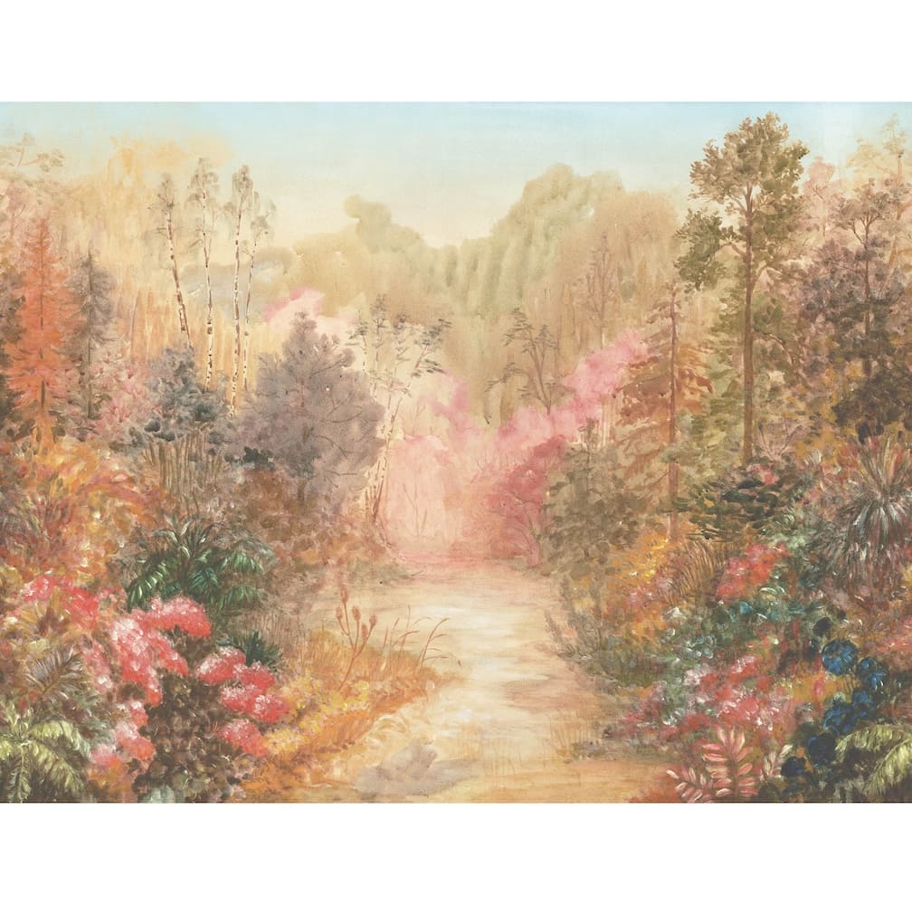 Spring Almanac Wall Mural by Woodchip & Magnolia