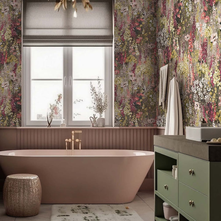 Wilderness Brown Sugar Wallpaper