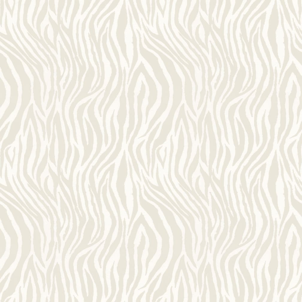 Woodchip & Magnolia Debra Zebra Putty Wallpaper