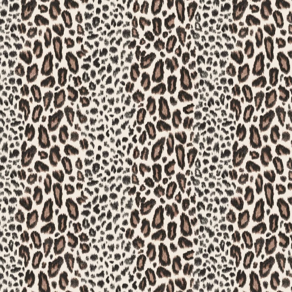 Woodchip & Magnolia Tabby Kat Brunette Stripe Wallpaper