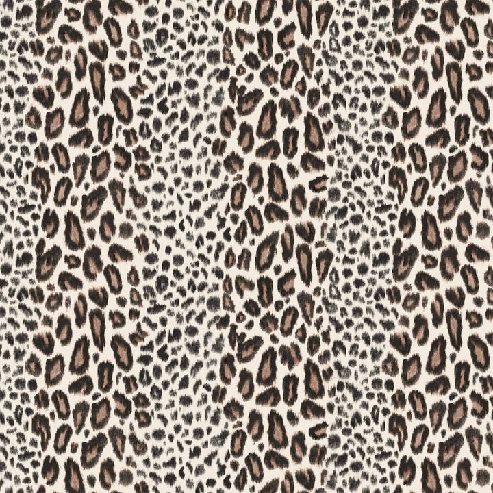 Woodchip & Magnolia Tabby Kat Brunette Stripe Wallpaper