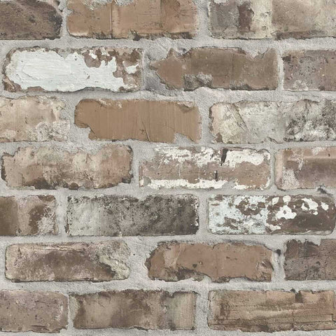 Real Red Brick Wallpaper By Woodchip & Magnolia