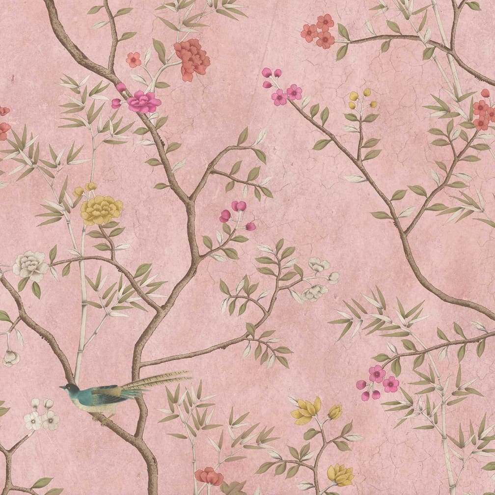 Woodchip & Magnolia Onism Dusty Pink Wallpaper
