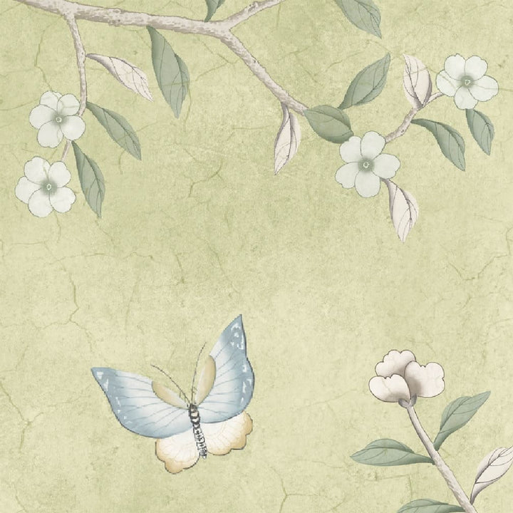 Woodchip & Magnolia Onism Olive Green Wallpaper