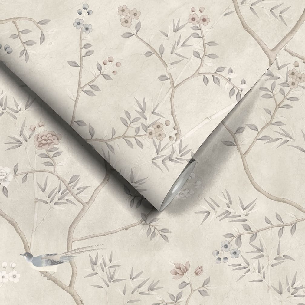 Woodchip & Magnolia Onism Stone Wallpaper