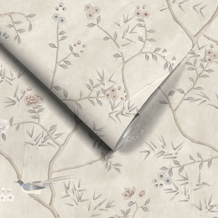 Woodchip & Magnolia Onism Stone Wallpaper