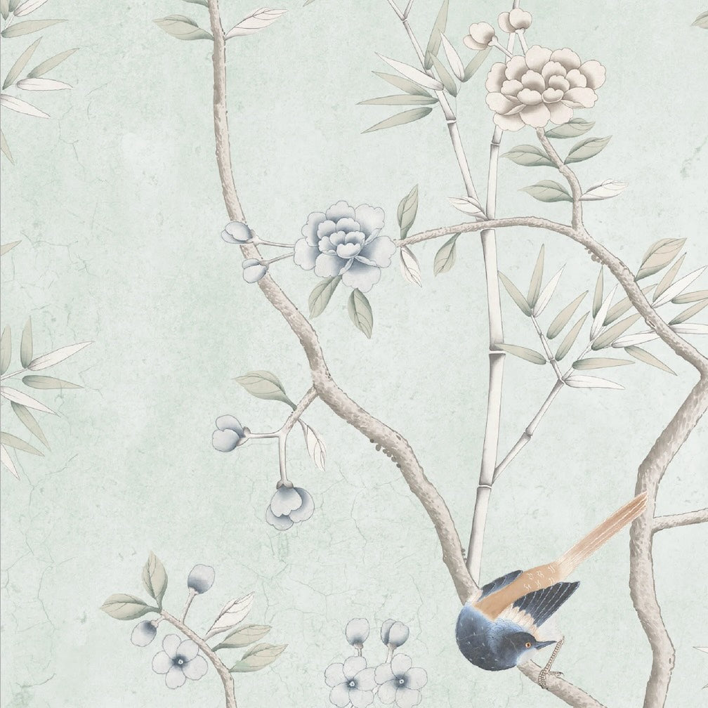 Woodchip & Magnolia Onism Ocean Mural Wallpaper