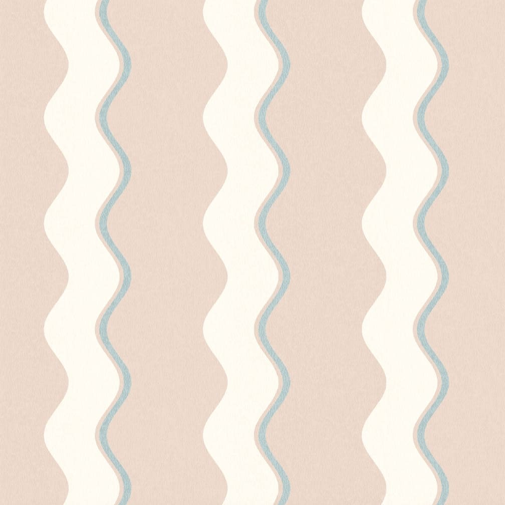 Woodchip & Magnolia Cari Wave Sand Wallpaper