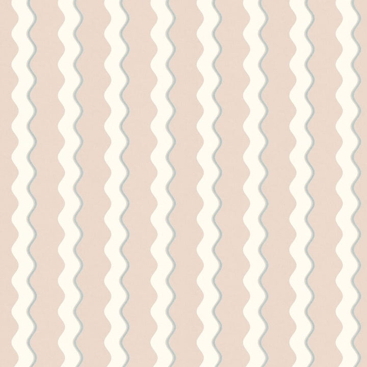 Woodchip & Magnolia Cari Wave Sand Wallpaper