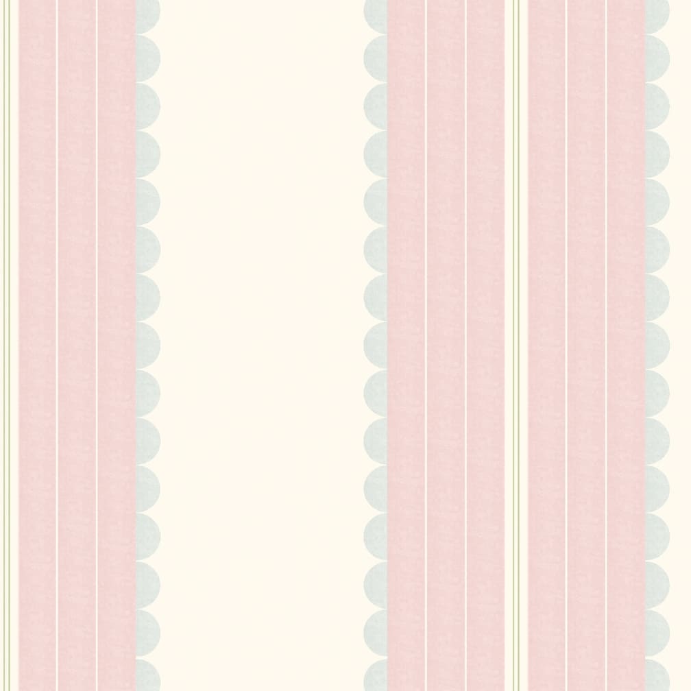 Woodchip & Magnolia Pin Up Stripe Pastel Pink Wallpaper