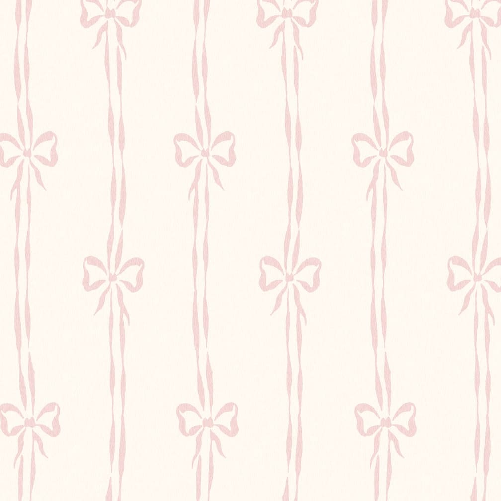 Woodchip & Magnolia Bow Peep Pink Cloud Wallpaper