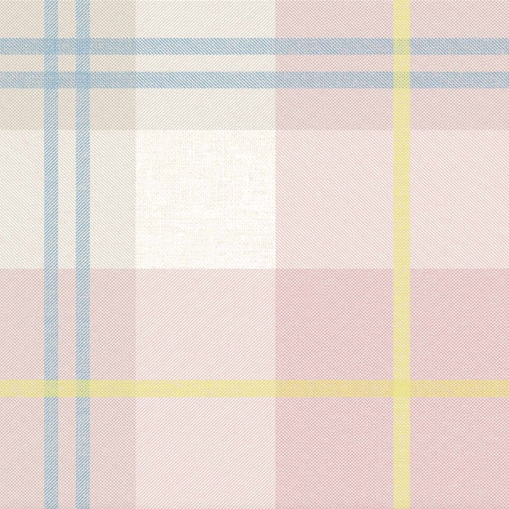 Woodchip & Magnolia Tartanowski Taffy Pink Wallpaper