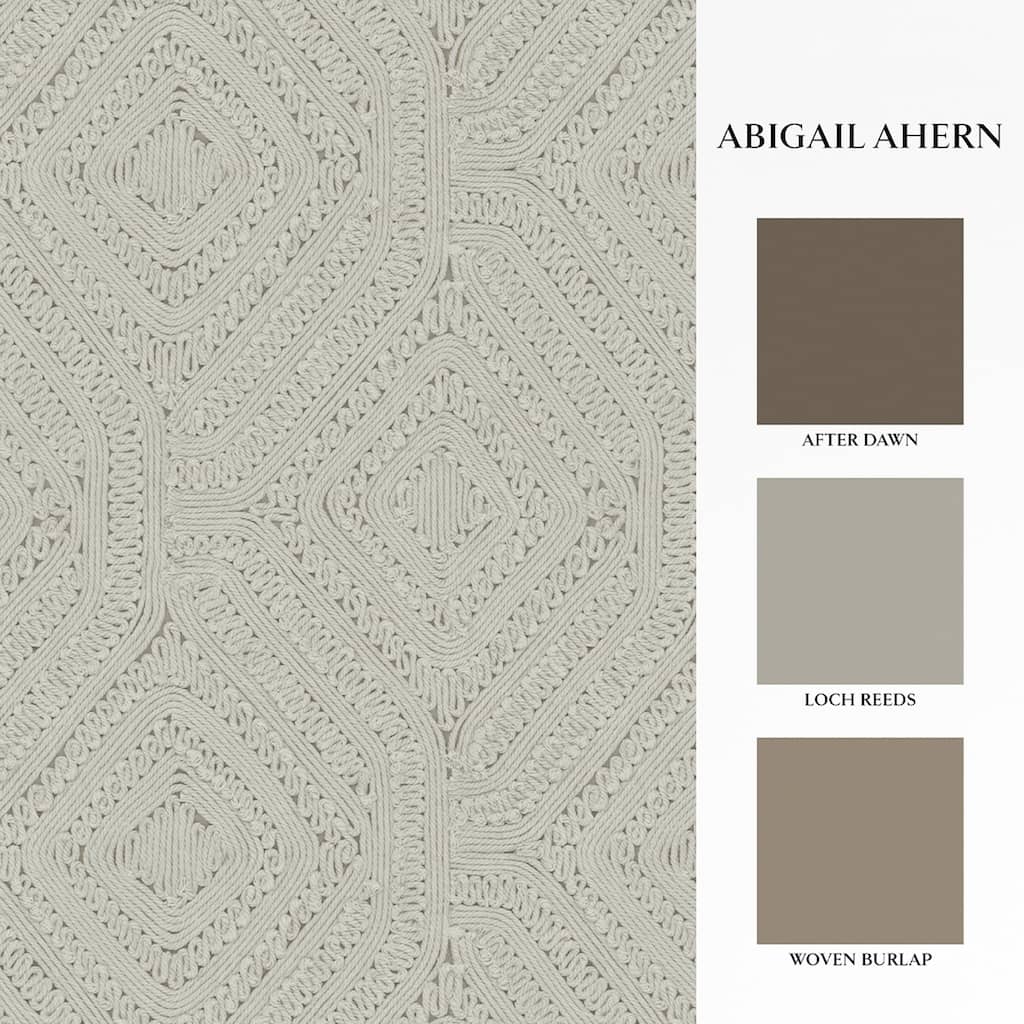 Abigail Ahern Artisan Weave Cream Wallpaper - 140086