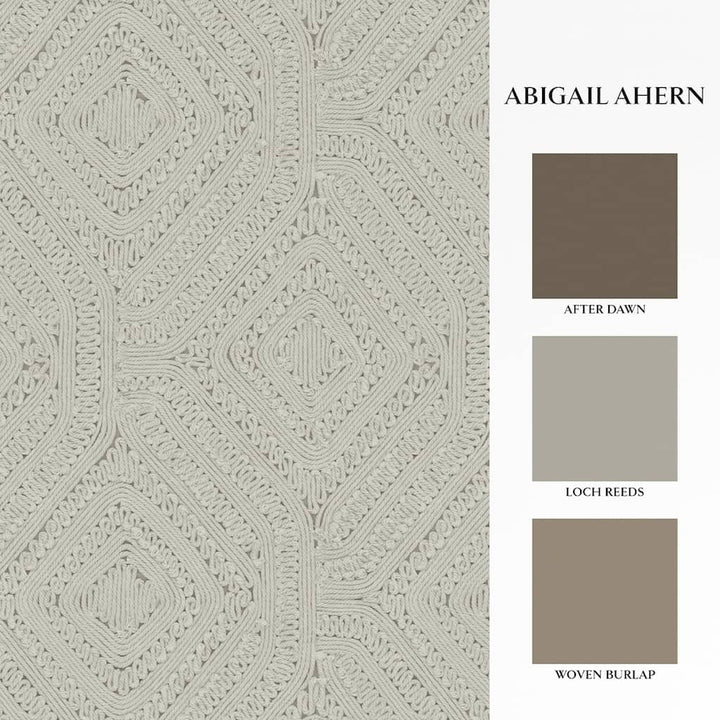 Abigail Ahern Artisan Weave Cream Wallpaper - 140086
