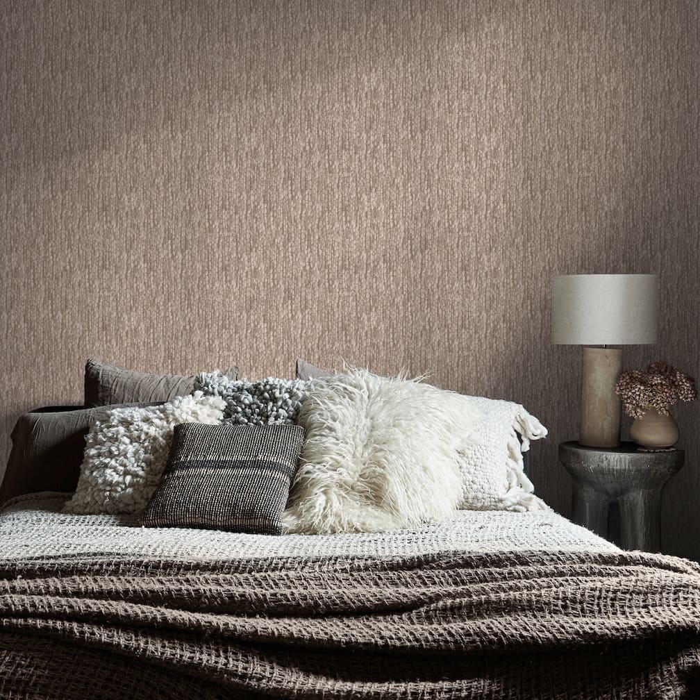 Abigail Ahern Heirloom Knit Baked Beige Wallpaper - 140082