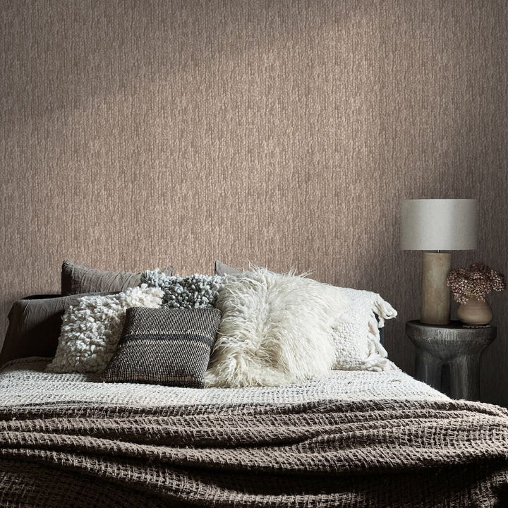 Abigail Ahern Heirloom Knit Baked Beige Wallpaper - 140082