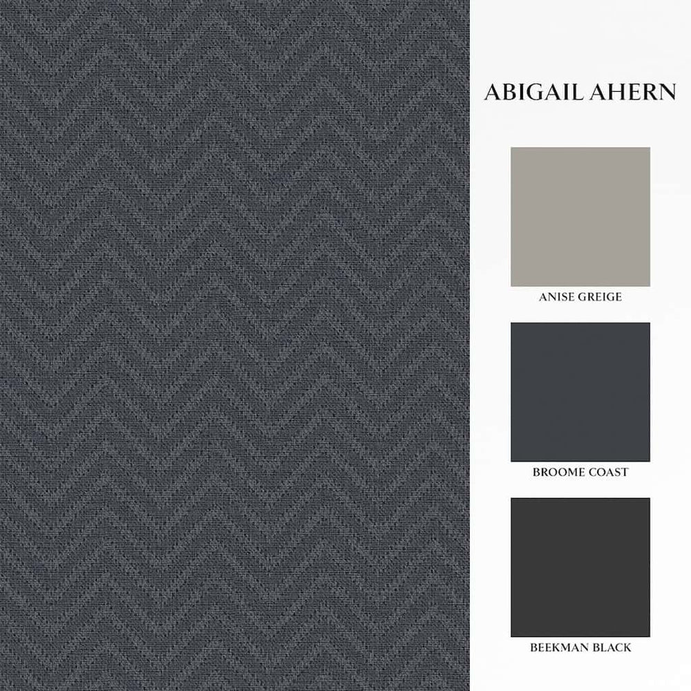 Abigail Ahern Herringbone Weave Dusk Wallpaper - 140090
