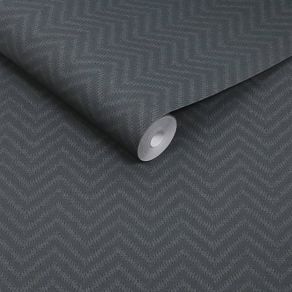 Abigail Ahern Herringbone Weave Dusk Wallpaper - 140090