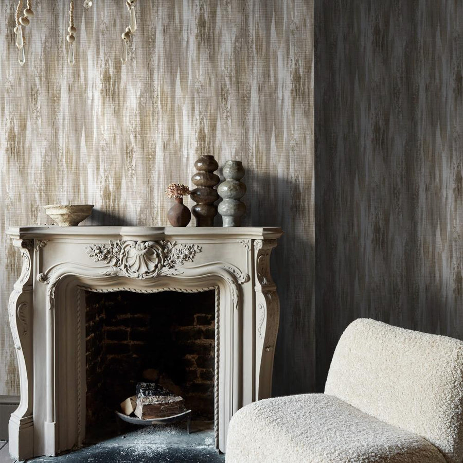 Abigail Ahern Wanderlust Oyster Wallpaper - 140104