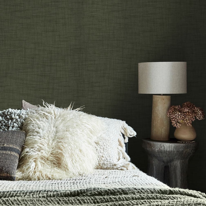 Abigail Ahern Weathered Linen Garden Wallpaper - 140079