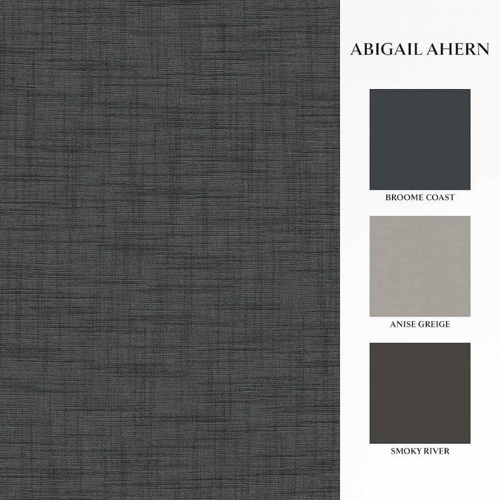 Abigail Ahern Weathered Linen Midnight Wallpaper - 140075