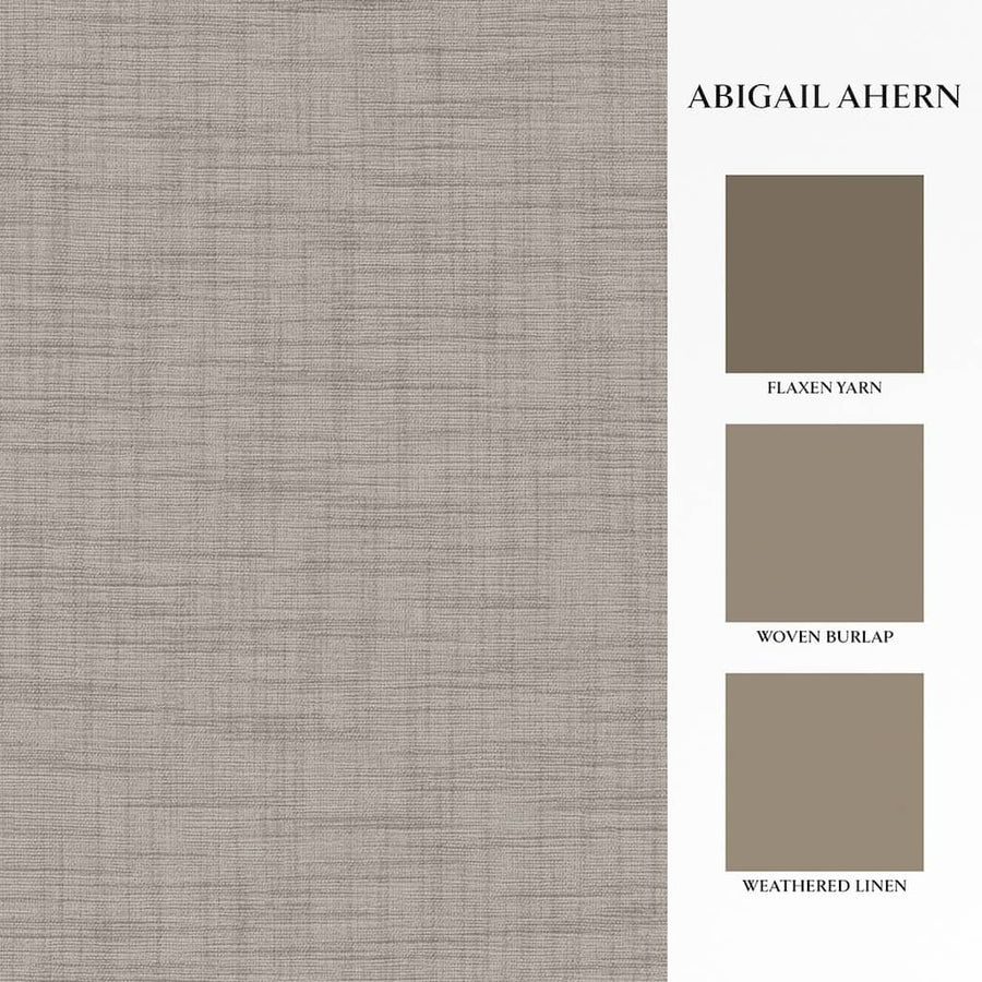 Abigail Ahern Weathered Linen Stone Wallpaper - 140078